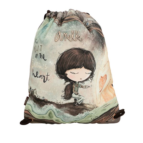 Ruksak vrećasti Anekke FW24 Core 33x45x2,5cm 39484-002 NETTO /245533-EC/
