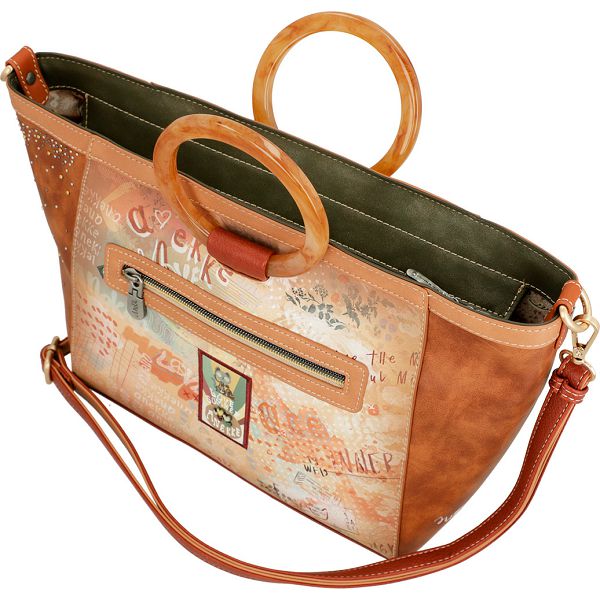 Torba fashion Anekke FLOWERS 38831-070 L-40/28x25x12cm P8 NETTO /247469-EC/