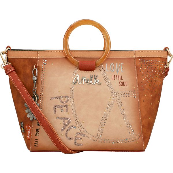 Torba fashion Anekke FLOWERS 38831-070 L-40/28x25x12cm P8 NETTO /247469-EC/